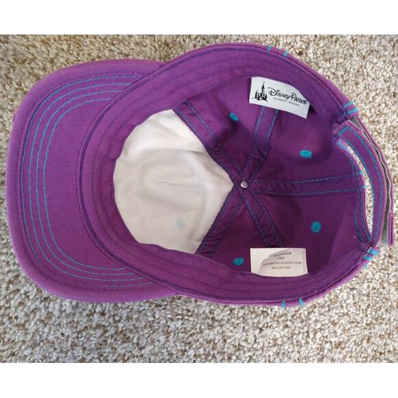 Disney Parks Mickey Mouse Rhinestone Baseball Cap Adjustable Hat - Picture 6 of 8